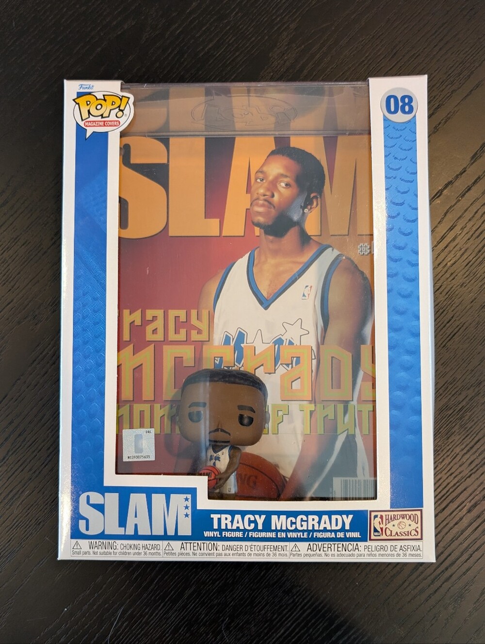 Funko SLAM Tracy McGrady Blue Vinyl Figure